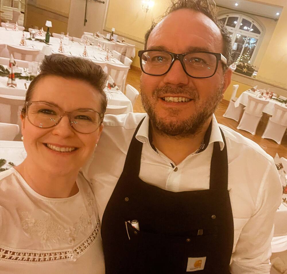 Gastgeber Amelie und Oliver Anger