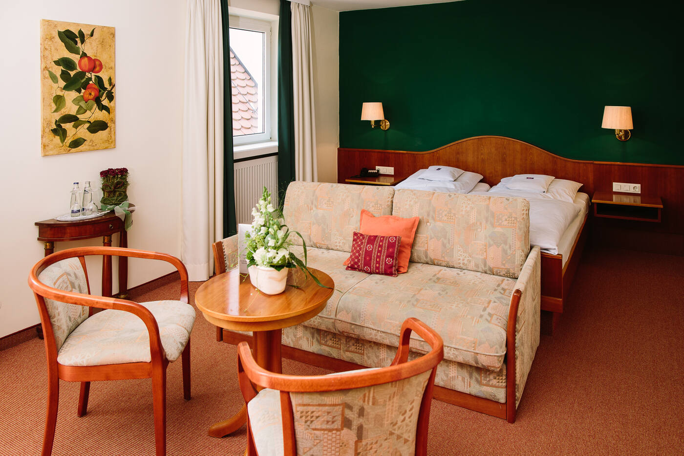 Doppelzimmer im Hotel Jungbräu